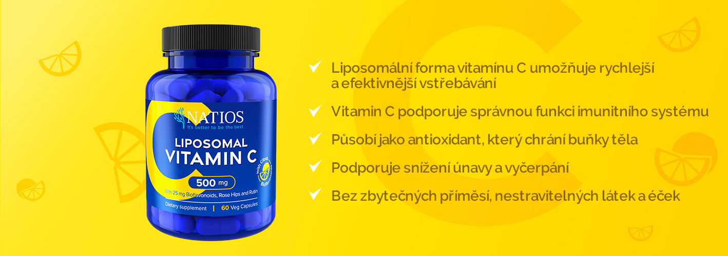 Natios Vitamin C Liposomální do popisku